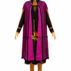 Cosrea Frozen 2 Anna Suede Fabric Cosplay Costume Disney Inspired