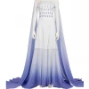 Cosrea Frozen 2 Elsa Show Yourself Gradient Cosplay Costume