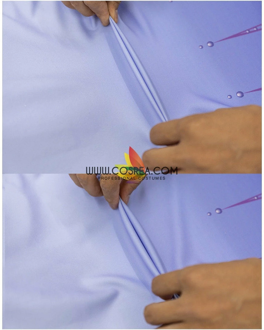 Cosrea Disney Inspired Frozen 2 Elsa Gradient Light Blue Cosplay Costume