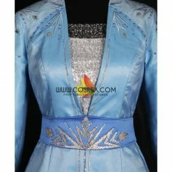 Cosrea Frozen 2 Elsa High Detail Embroidered Cosplay Costume Disney Inspired