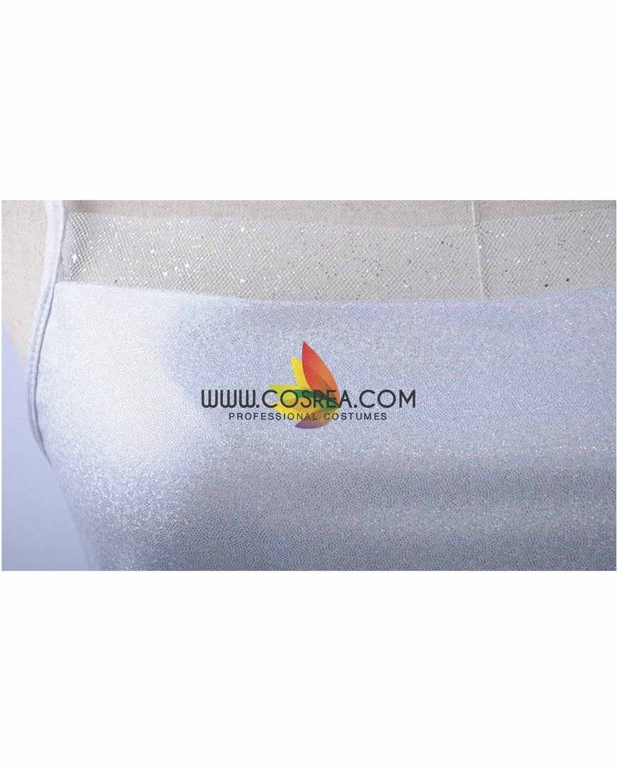 Cosrea Frozen 2 Elsa Light Blue With Tassel Cosplay Costume Disney Inspired