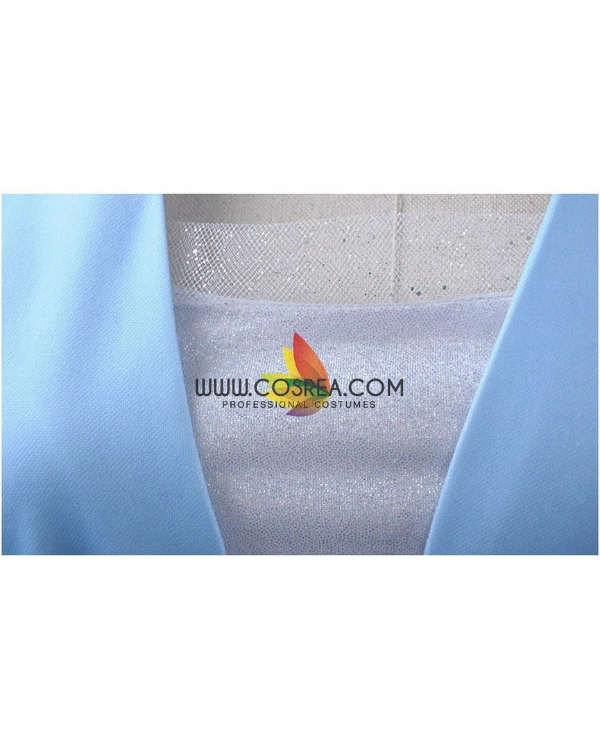 Cosrea Frozen 2 Elsa Light Blue With Tassel Cosplay Costume Disney Inspired