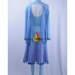 Cosrea Frozen 2 Elsa Light Blue With Tassel Cosplay Costume Disney Inspired