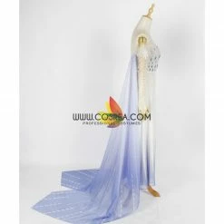 Cosrea Disney Inspired Frozen 2 Elsa Show Yourself Gradient Chiffon Cosplay Costume