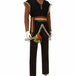 Cosrea Frozen 2 Kristoff Cosplay Costume