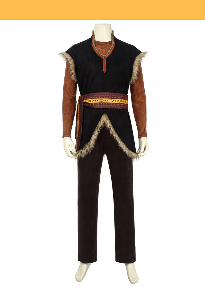 Cosrea Frozen 2 Kristoff Cosplay Costume