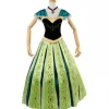 Cosrea Frozen Anna Coronation Classic Cosplay Costume Disney Inspired