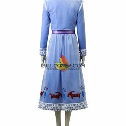 Cosrea Disney Inspired Frozen Olaf's Adventure Anna Velvet Cosplay Costume