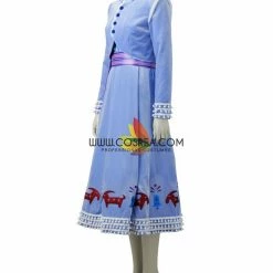 Cosrea Disney Inspired Frozen Olaf's Adventure Anna Velvet Cosplay Costume