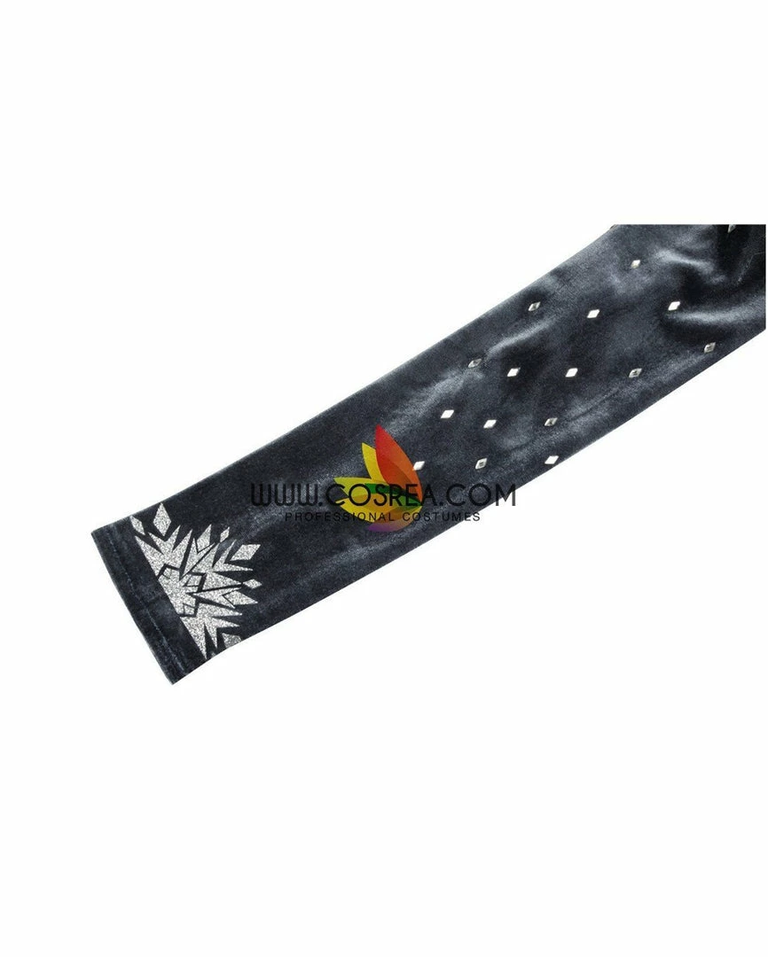 Cosrea Disney Inspired Frozen Olaf's Adventure Elsa Velvet Cosplay Costume