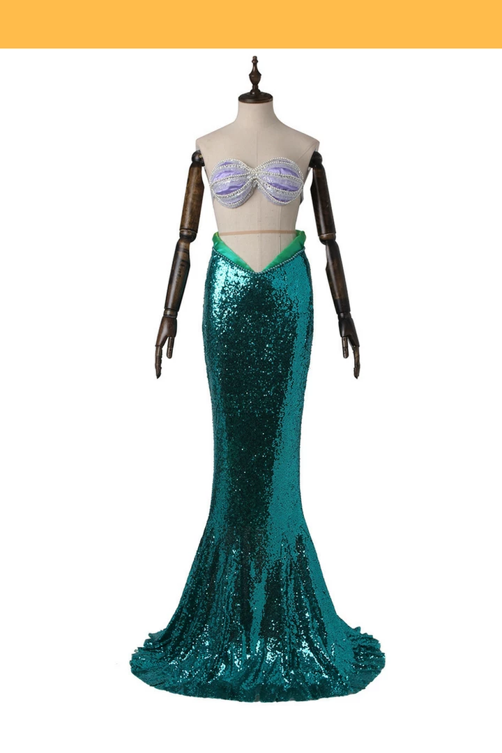 Cosrea Disney Inspired Little Mermaid Ariel Mermaid Cosplay Costume