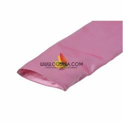 Cosrea Little Mermaid Ariel Pink Satin With Wide Shoulder Cosplay Costume