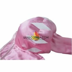 Cosrea Little Mermaid Ariel Pink Satin With Wide Shoulder Cosplay Costume