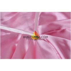 Cosrea Little Mermaid Ariel Pink Satin With Wide Shoulder Cosplay Costume