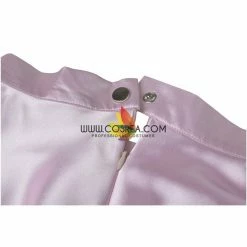 Cosrea Little Mermaid Ariel Pink Satin With Wide Shoulder Cosplay Costume