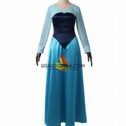 Cosrea Disney Inspired Little Mermaid Aurora Kiss The Girl Satin Chiffon Cosplay Costume
