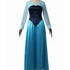 Cosrea Disney Inspired Little Mermaid Aurora Kiss The Girl Satin Chiffon Cosplay Costume