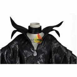 Cosrea Maleficent Textured Fabric Cosplay Costume