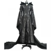 Cosrea Maleficent Textured Fabric Cosplay Costume