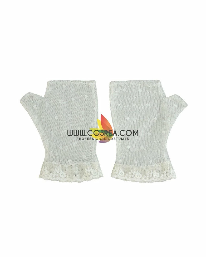 Cosrea Mary Poppins Classic Floral Lace Cosplay Costume Disney Inspired