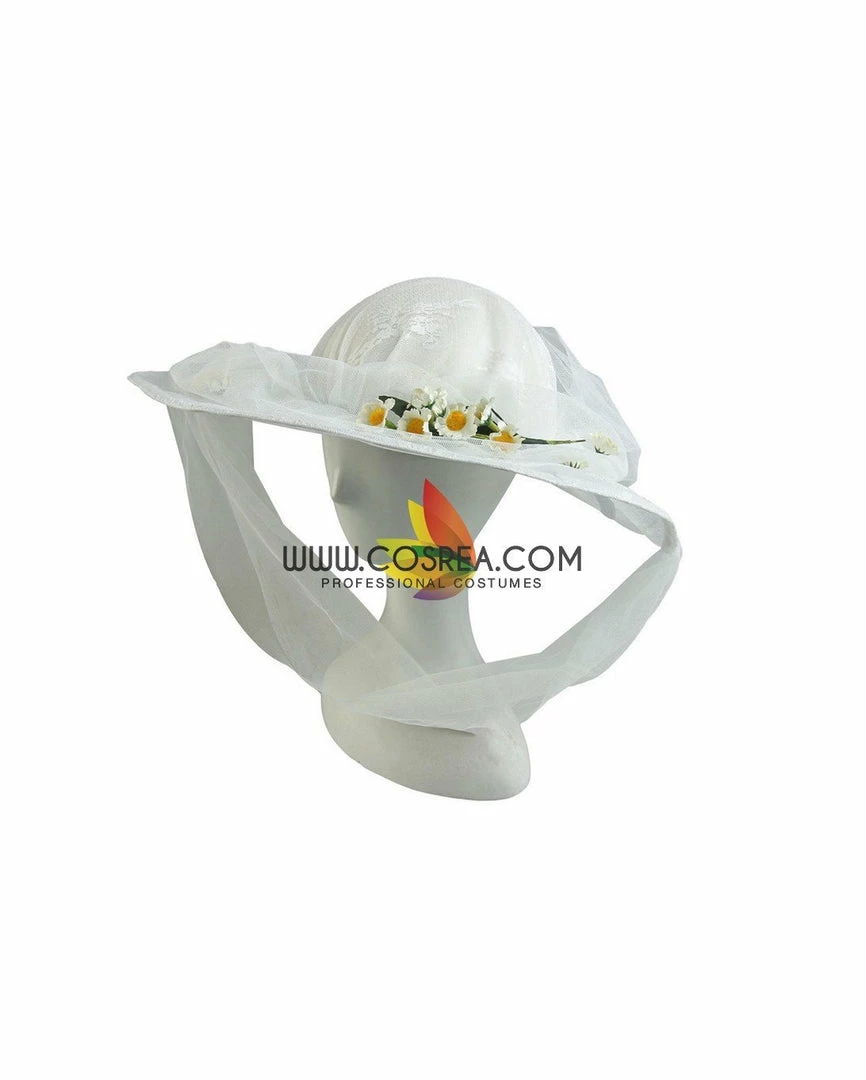 Cosrea Mary Poppins Classic Floral Lace Cosplay Costume Disney Inspired