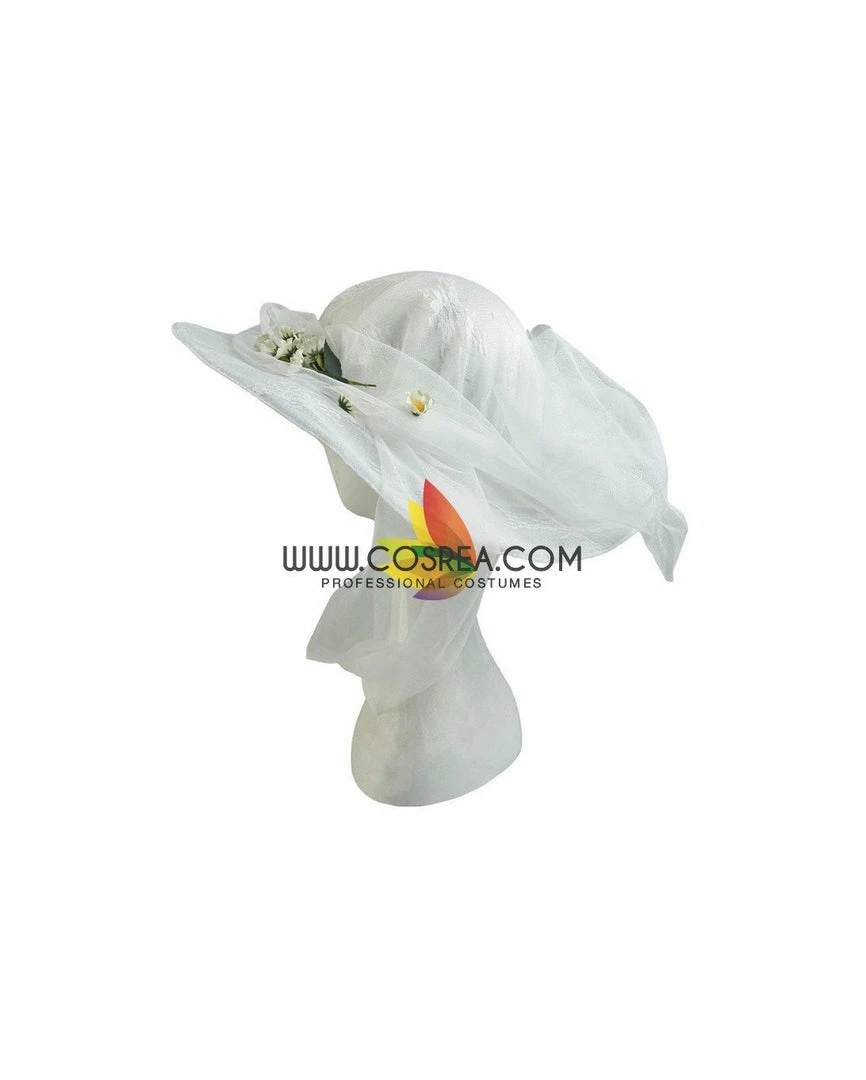 Cosrea Mary Poppins Classic Floral Lace Cosplay Costume Disney Inspired