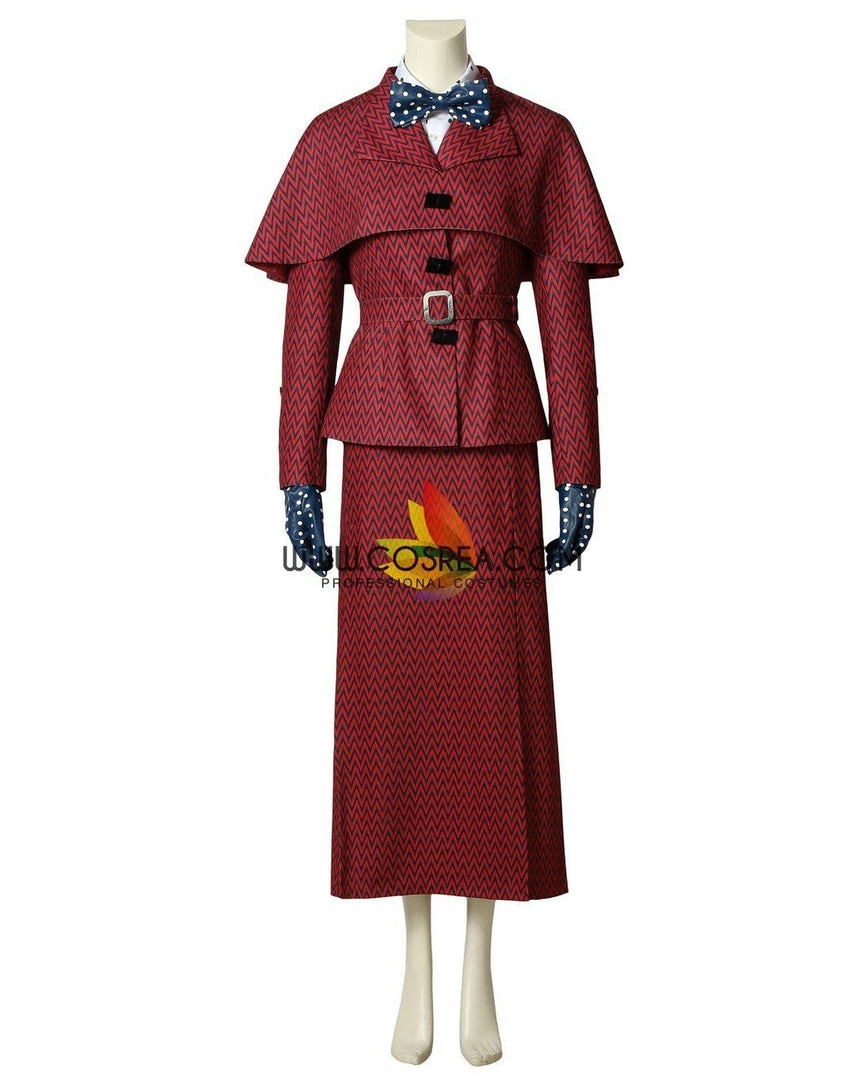 Cosrea Mary Poppins Returns Belle Tiered Cosplay Costume