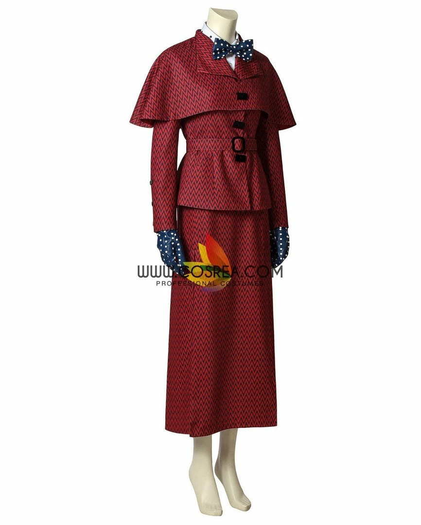 Cosrea Mary Poppins Returns Belle Tiered Cosplay Costume