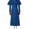 Cosrea Mary Poppins Returns Navy Blue Uniformed Cosplay Costume