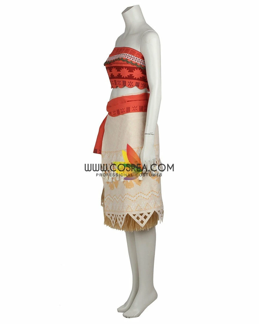 Cosrea Disney Inspired Moana Complete Cosplay Costume