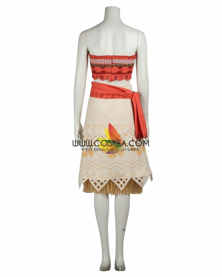 Cosrea Disney Inspired Moana Complete Cosplay Costume