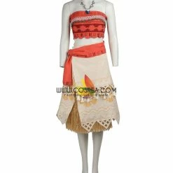Cosrea Disney Inspired Moana Complete Cosplay Costume