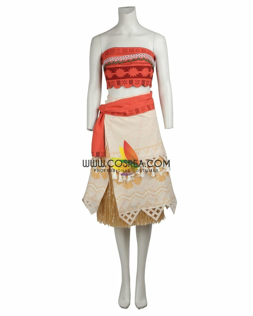 Cosrea Disney Inspired Moana Complete Cosplay Costume
