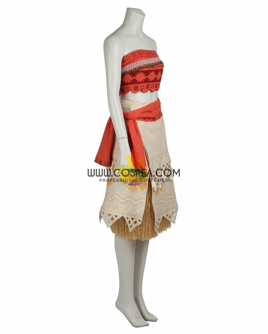 Cosrea Disney Inspired Moana Complete Cosplay Costume