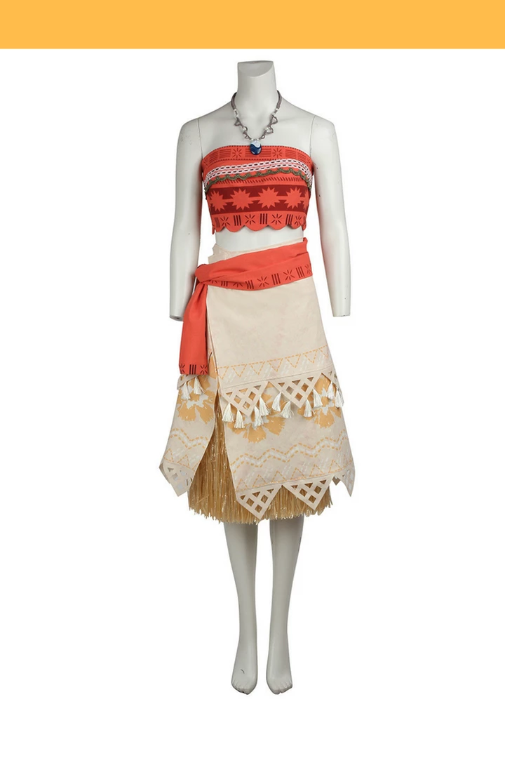 Cosrea Disney Inspired Moana Complete Cosplay Costume