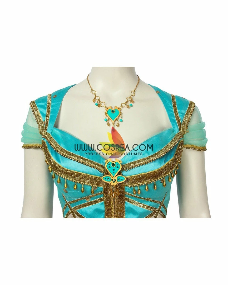 Cosrea Princess Jasmine Complete Live Action Movie Cosplay Costume