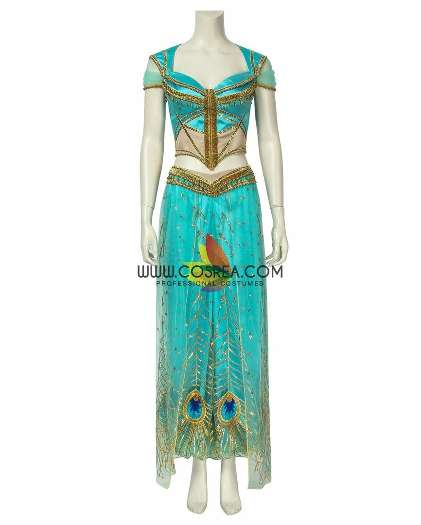 Cosrea Princess Jasmine Complete Live Action Movie Cosplay Costume