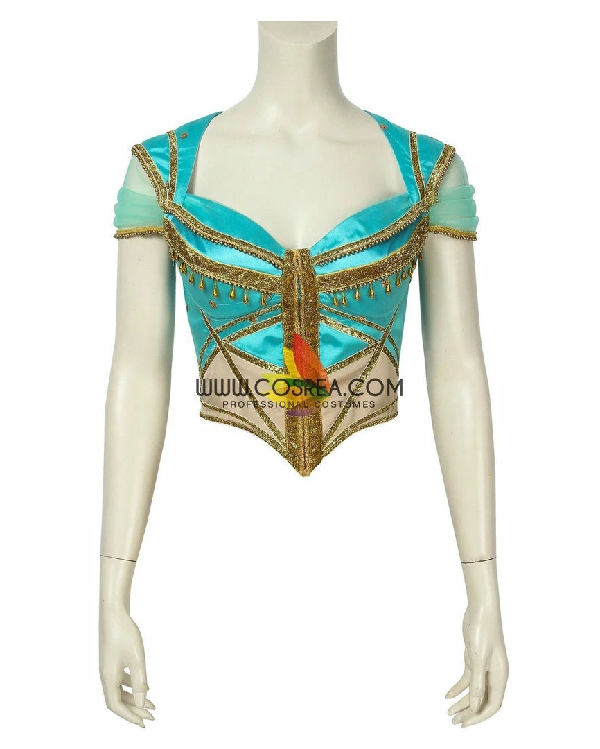 Cosrea Princess Jasmine Complete Live Action Movie Cosplay Costume