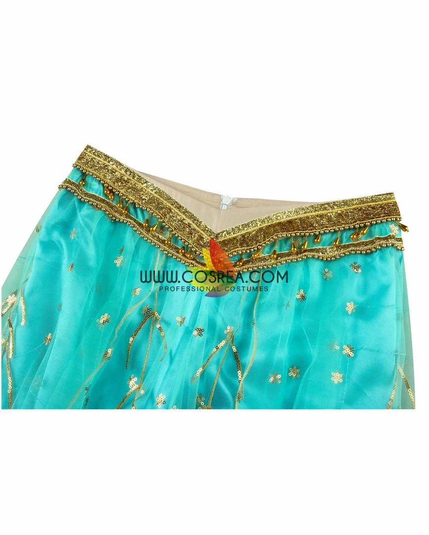 Cosrea Princess Jasmine Complete Live Action Movie Cosplay Costume