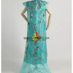 Cosrea Princess Jasmine Embroidered Costume With Matching Cape Disney Inspired