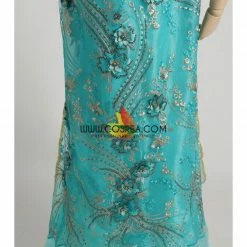 Cosrea Princess Jasmine Embroidered Costume With Matching Cape Disney Inspired