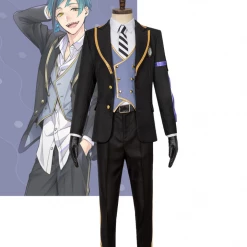 Cosrea Twisted Wonderland Heartslabyul School Uniform Blue Ver Cosplay Costume Disney Inspired