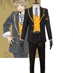 Cosrea Twisted Wonderland Heartslabyul School Uniform Yellow Ver Cosplay Costume Disney Inspired