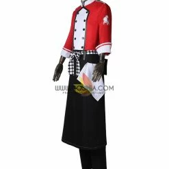 Cosrea Twisted Wonderland NRC Master Chef Red Uniform Cosplay Costume