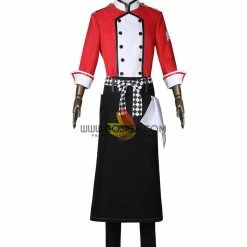 Cosrea Twisted Wonderland NRC Master Chef Red Uniform Cosplay Costume