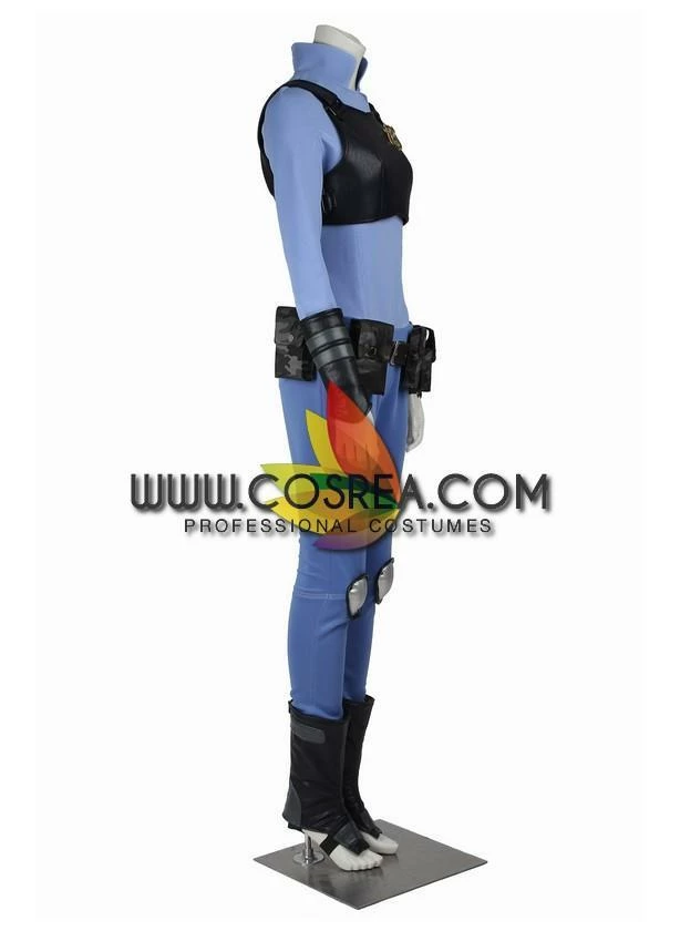 Cosrea Zootopia Judy Hopps ZPD Uniform Cosplay Costume