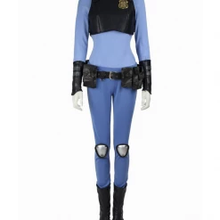 Cosrea Zootopia Judy Hopps ZPD Uniform Cosplay Costume