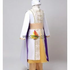 Cosrea Disney Inspired Prince Ali Brocade Satin Cosplay Costume