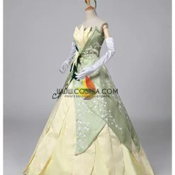 Cosrea Princess And The Frog Tiana Floral Brocade Cosplay Costume Disney Inspired