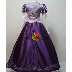 Cosrea Rapunzel Classic Embroidered Cosplay Costume Disney Inspired